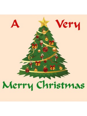 A Very Merry Christmas Label
