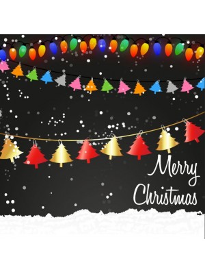 Christmas Hanging Decorations Label