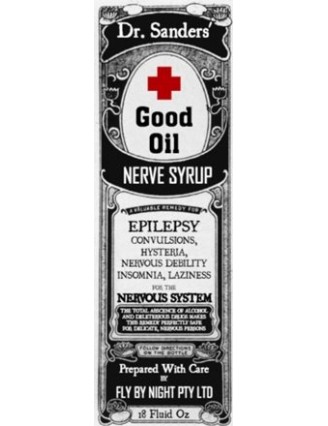 Vintage 1900s Medicine or Tonic Bottle label