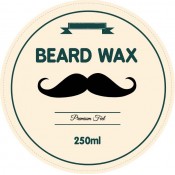 Beard Wax Label