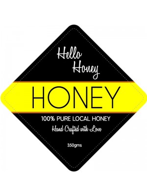 Hello Honey Jar Label