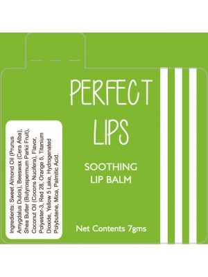 Lip Balm Template Vertical Label