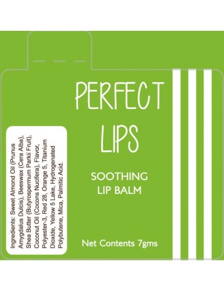 Lip Balm Template Vertical Label