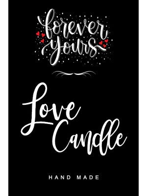 Love Candle Label