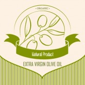 Olive Oil Bottle Label
