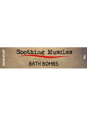 Soothing Muscles Bath Bomb Wrap