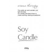 Soy Candle Label