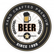 Beer Tap Resin Decals
