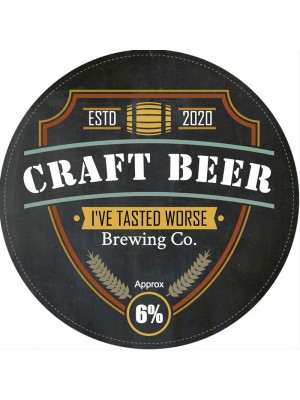 Craft Beer Tap Decal