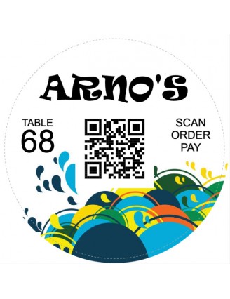 Restaurant Table Order Decals