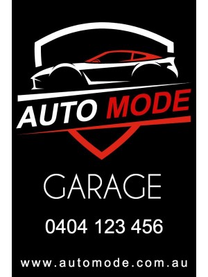 Auto Service Stickers