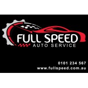 100 x Double Sided Service Stickers