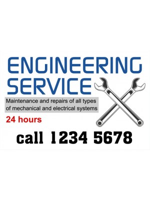 Engineering Service Reminder Stickers