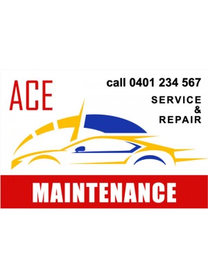 Maintenance Service Stickers