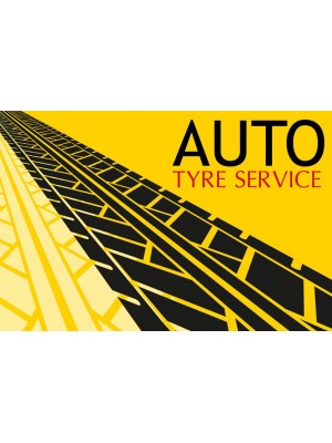 Tyre Service Sticker