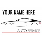 100 x Service Reminder Stickers