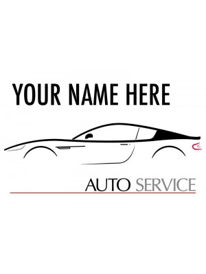 100 x Service Reminder Stickers