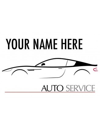 100 x Service Reminder Stickers