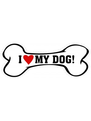 Dog Bone Shaped Label