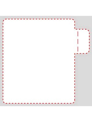 Blank Lip Balm Template Horizontal Label