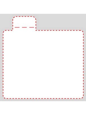 Blank Lip Balm Template Vertical Label