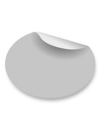 Oval Horizontal Sticker