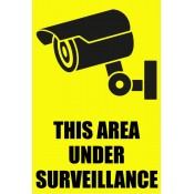 Area Under Surveillance Sign