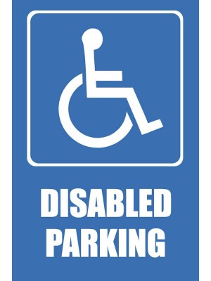 Disabled Parking Sign