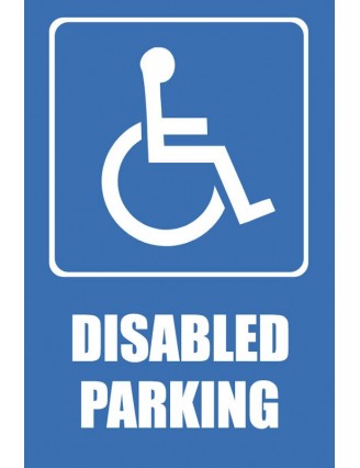 Disabled Parking Sign