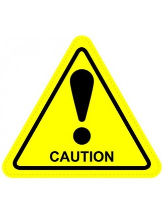 Caution Warning Sign Sticker