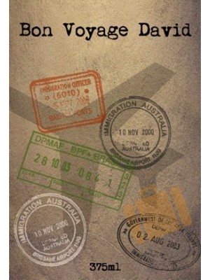 Traveller Wine Label