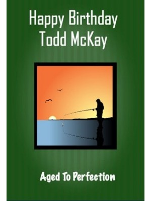 Aged To Perfection Wine Label