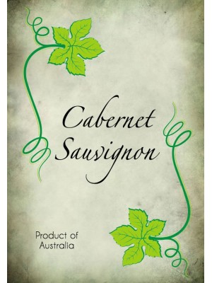 Curly Vine Wine Label