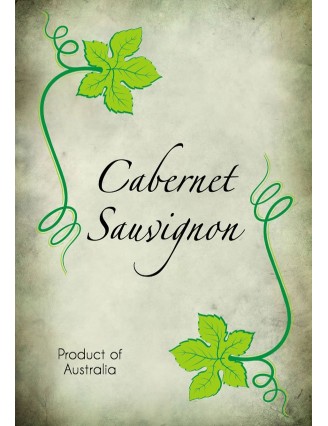 Curly Vine Wine Label