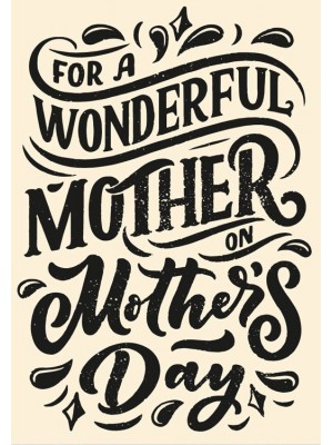 Mothers Day Wine Label
