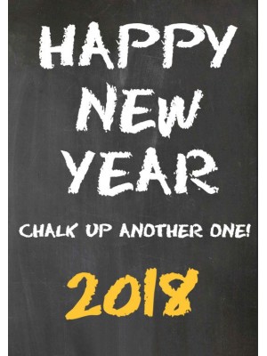 New Year Chalk Up Another Wine Label