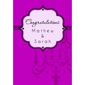 Lace and Candles Wine Label