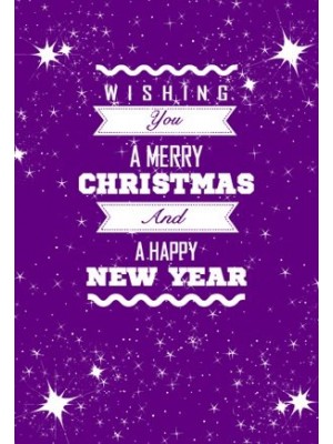 Christmas Sparkle Wine Label