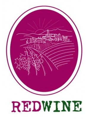 Simple Red Wine Label