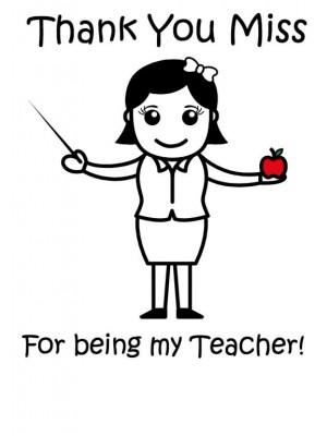 Thank You Miss Wine Label